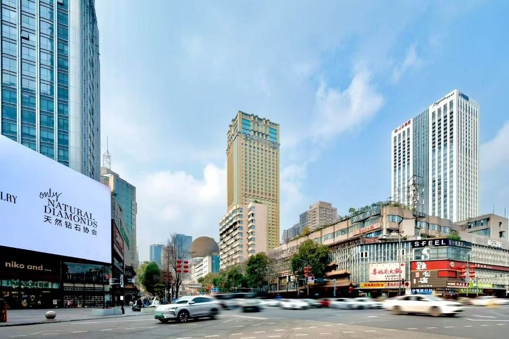 华敏翰尊国际大厦外立面图